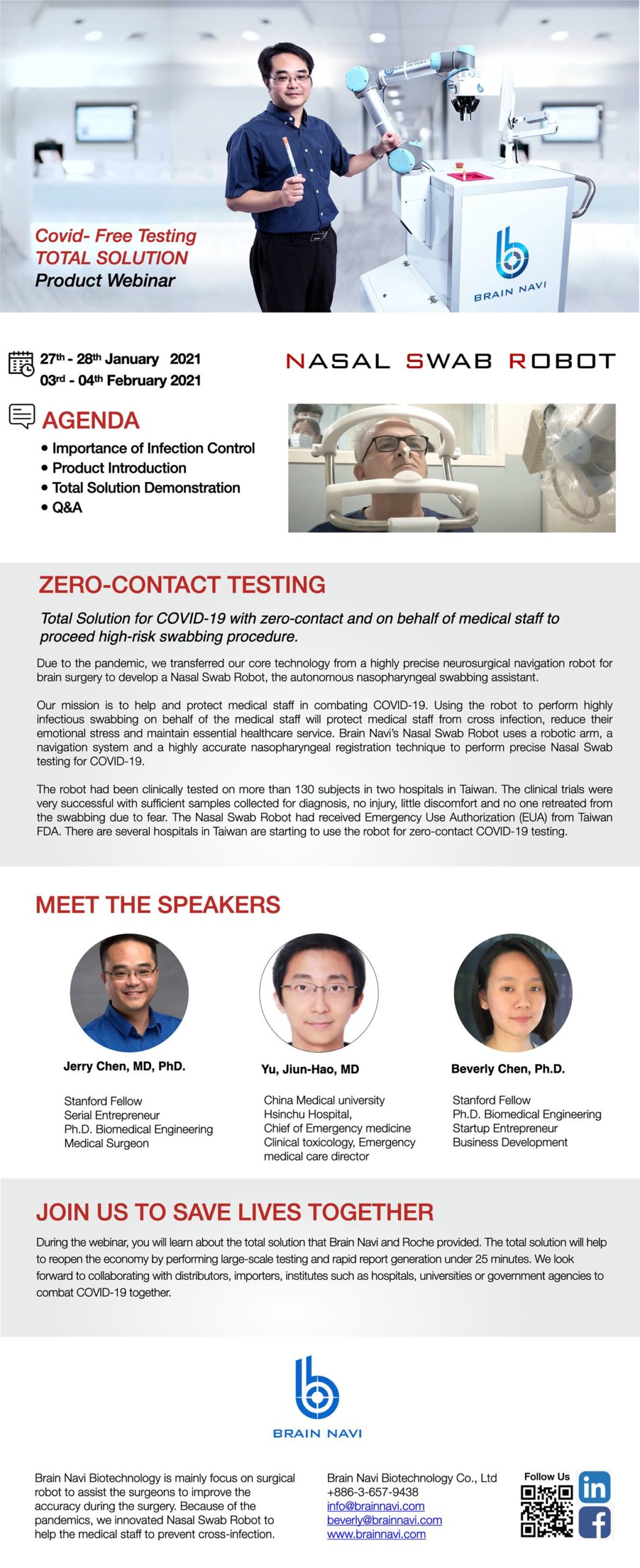 COVID-Free Total Solution Webinar of Zero-Contact Medical Center