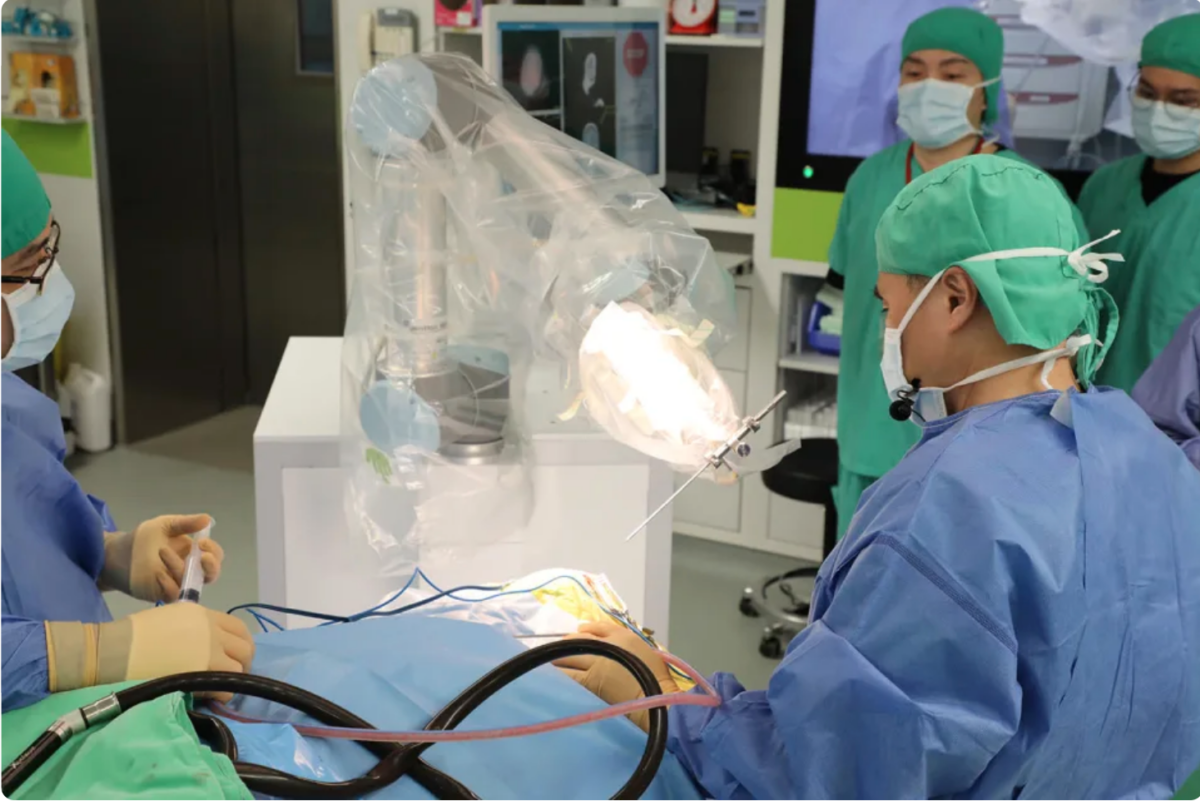 Live Demonstration Brain Biopsy in Hualien Tzu Chi Medical Center