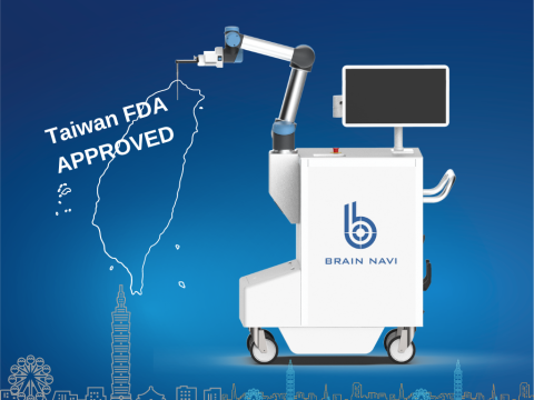 NaoTrac, the surgical navigation robot is approved by Taiwan FDA