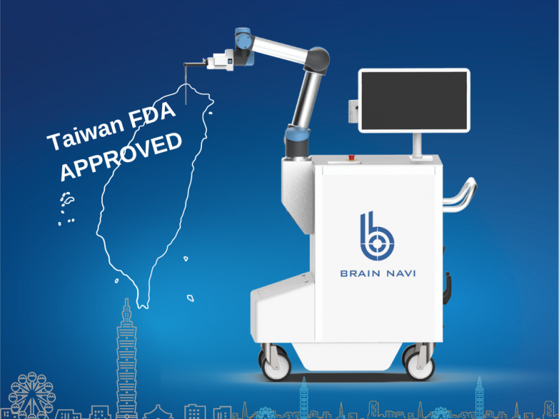 NaoTrac, the surgical navigation robot is approved by Taiwan FDA